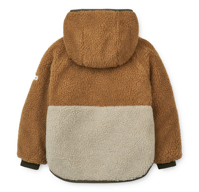 Wendejacke mit Kuschelfleece von hinten