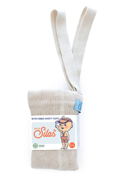 Shorty Tights in Verpackung in Cream Blend