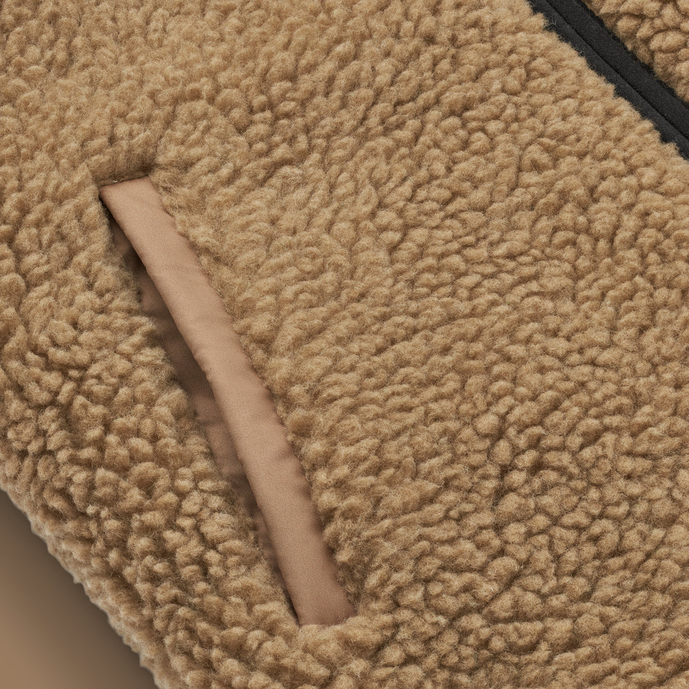 Detailansicht Tasche Kuschelfleece der jacke Jackson